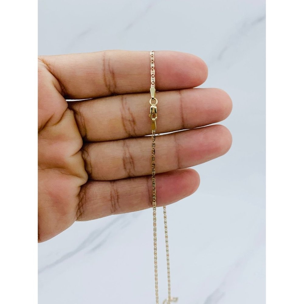 10k Gold Necklace Necklace 18” - Cadena En Oro 10k Gold View 4